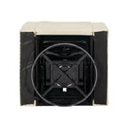 Fauteuil inclinable électrique pivotant 270° en similicuir avec tablette, support de téléphone, port USB et fonction bascule pour un confort home cinéma
