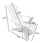 Chaise d'extérieur, Robuste et confortable, Montage facile pour patio/jardin