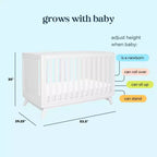 Lit de bébé convertible 3-en-1