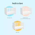Lit de bébé convertible 3-en-1