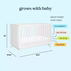 Lit de bébé convertible 3-en-1
