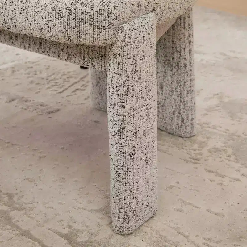 Lot de 2 chaises de salle à manger modernes rembourrées avec pieds en bois, chaises d'appoint élégantes sans accoudoirs pour salle à manger, cuisine ou salons