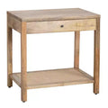 Crestview Collection Rectangle Brown Solid Wood Accent_End Table