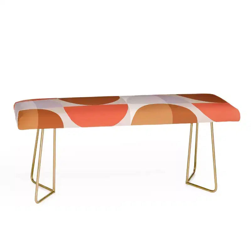 Banc Prune/Tangerine