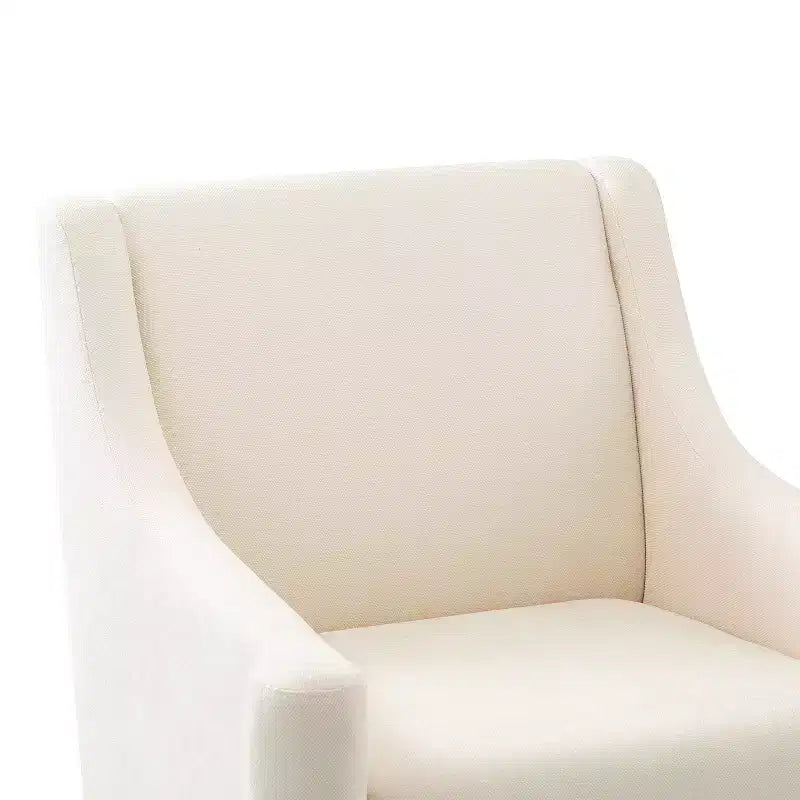 Ensemble de 2 fauteuils de style moderne du milieu du siècle avec accoudoirs inclinés