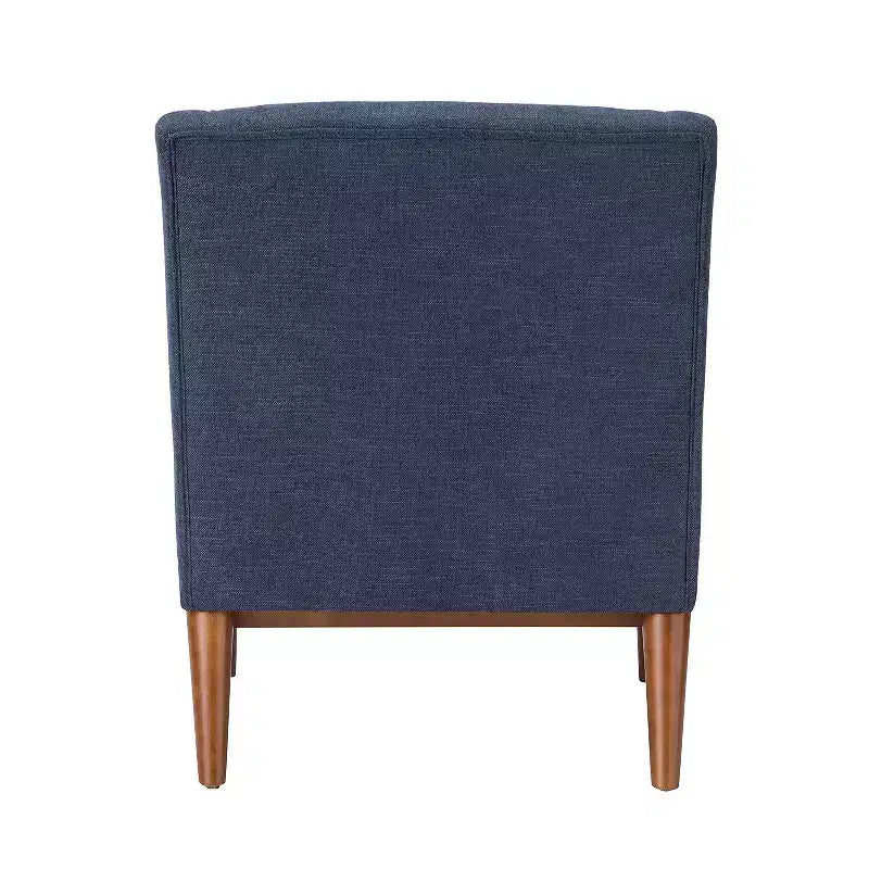 Ensemble de 2 fauteuils de style moderne du milieu du siècle avec accoudoirs inclinés