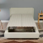 Support de matelas vertical de 1,9 cm Sommier tapissier/lattes en bois avec housse